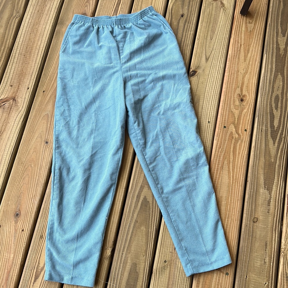 CORDUROY LIGHT BLUE PANTS